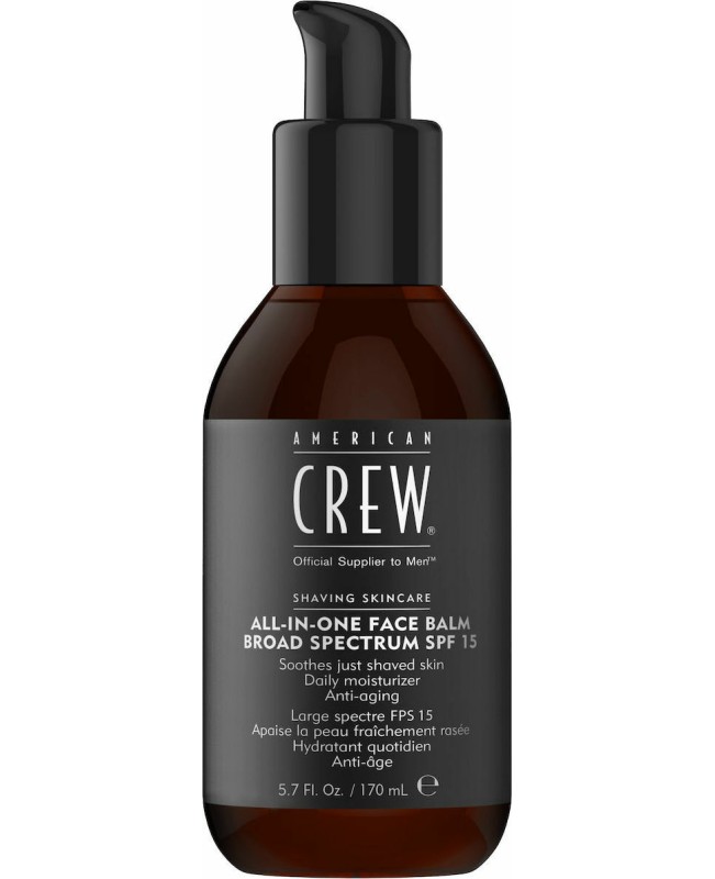 AMERICAN CREW CLASSIC ALL IN ONE FACE BALM SPF 15 170ML