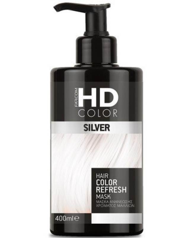 FARCOM HD HAIR COLOR REFRESH MASK SILVER 400ML