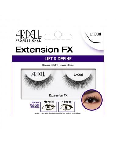 ARDELL EXTENSION FX LASHES L-CURL
