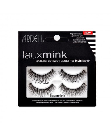 ARDELL FAUX MINK LASHES 817 TWIN PACK