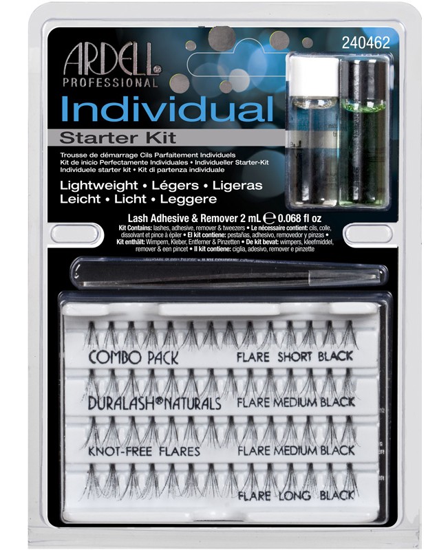 ardell individual lashes knot-free starter kit