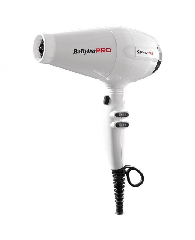 BABYLISS PRO CARUSO-HQ IONIC HAIR DRYER WHITE BAB6970WIE