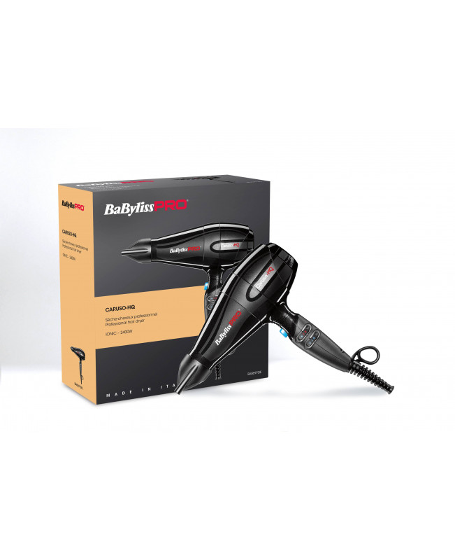 BABYLISS PRO CARUSO-HQ IONIC HAIR DRYER BLACK BAB6970IE