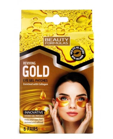 BEAUTY FORMULAS GOLD EYE GEL PATCHES 6 P...