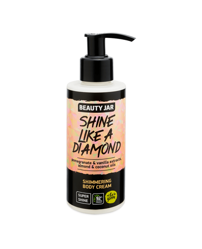 BEAUTY JAR SHINE LIKE A DIAMOND SHIMMERING BODY CREAM 150ML