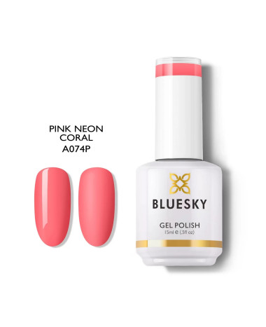 BLUESKY PINK NEON CORAL A074 15ML