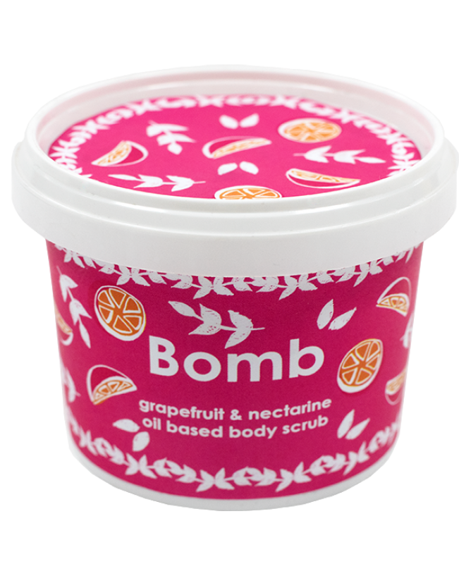 Bomb Cosmetics Grapefruit & Nectarine Body Scrub 400GR