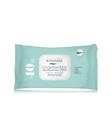 BYPHASSE ALOE VERA MAKE-UP REMOVER WIPES...