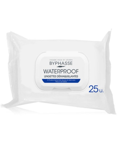 BYPHASSE WATERPROOF MAKE-UP REMOVER WIPE...