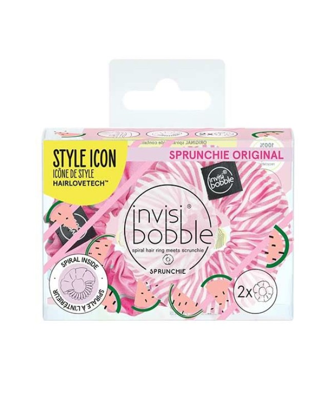 INVISIBOBBLE SPRUNCHIE DUO FRUIT FIESTA ONCE IN A MELON