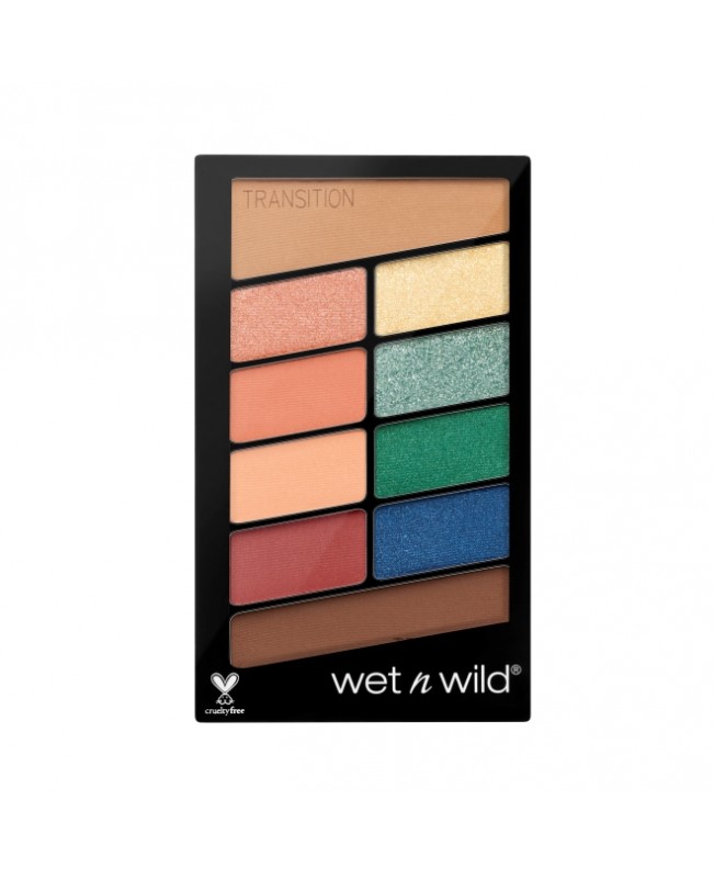 WET N WILD COLOR ICON 10 PAN PALETTE STOP PLAYING SAFE 